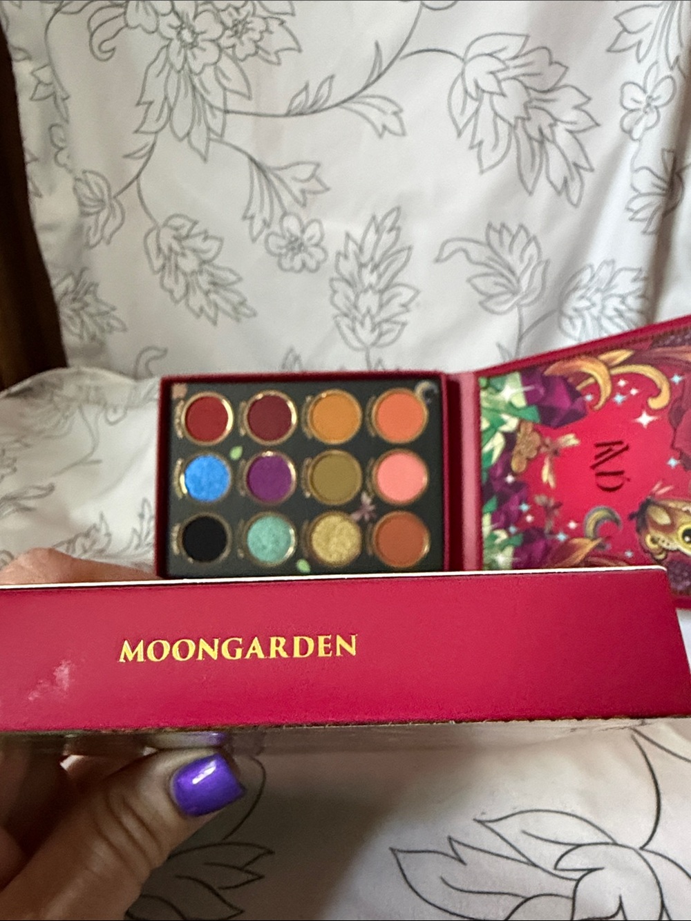 Kat Von D Moongarden Eyeshadow Palette — Red, Gold, Blue, Purple - Picture 4 of 4